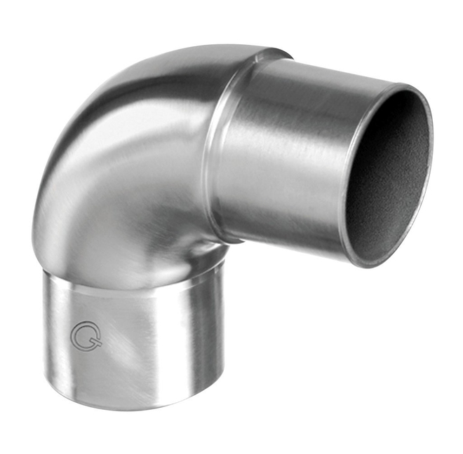 Hoekverbinder 90° gebogen voor buis Ø33.7 mm - per stuk afbeelding