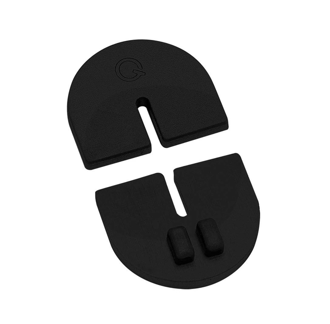 Klemrubbers voor glasklem MOD 27 - 10 mm (set van 2 stuks) - per stuk afbeelding