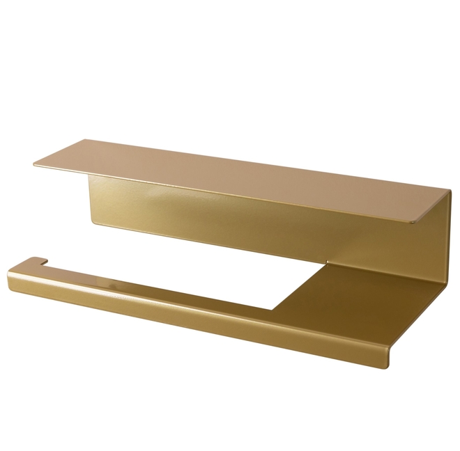 LIROdesign keukenrolhouder Stockholm goud - 375 mm - per stuk afbeelding