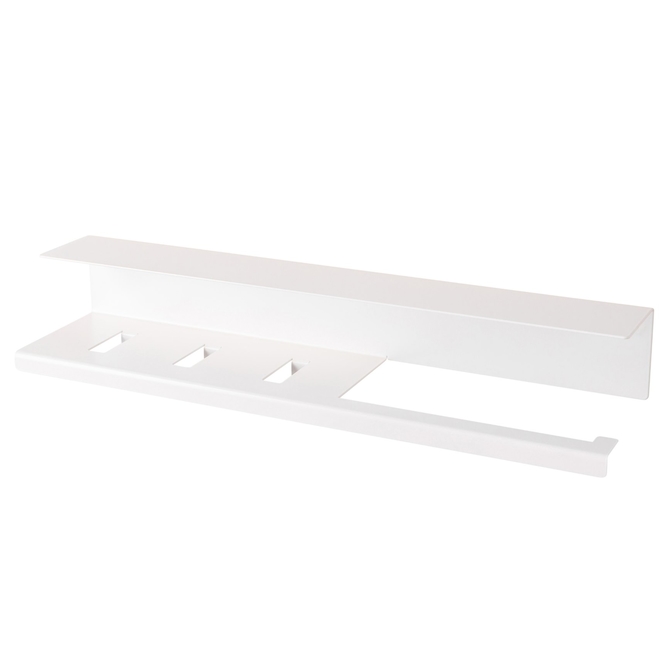 LIROdesign keukenrolhouder Stockholm wit - 610 mm - per stuk afbeelding
