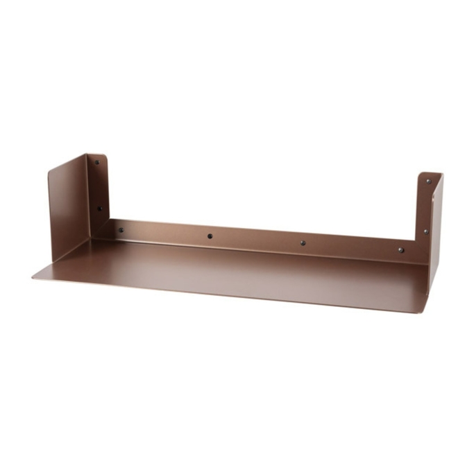 LIROdesign wandplank Helsinki brons 59 cm - per stuk afbeelding