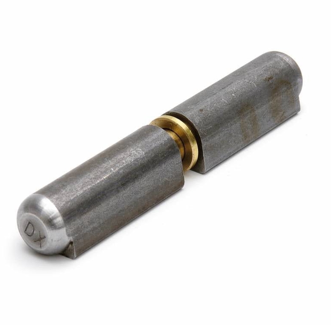 Stalen aanlasscharnier 120 mm - per stuk afbeelding